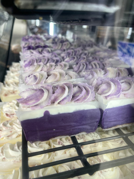 Ube Macapuno Cheesecake